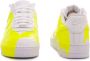 Nike Aangepaste Air Force 1 07 Wit Geel Fluorescerend Zwart Heren - Thumbnail 2
