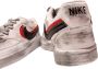 Nike Aangepaste Chicago Sneakers Vintage Stijl White Heren - Thumbnail 4
