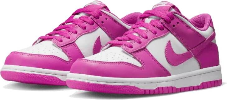 Nike Actief Fuchsia Dunk Low Sneakers Pink Dames