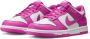 Nike Actief Fuchsia Dunk Low Sneakers Pink Dames - Thumbnail 2