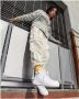 Nike Air Force 1 Mid basisschool Schoenen White Leer Textil Foot Locker - Thumbnail 8