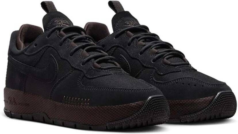 Nike Air Force 1 Wild Sneakers Black Dames