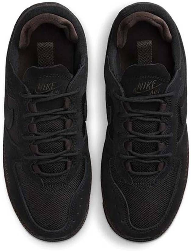 Nike Air Force 1 Wild Sneakers Black Dames