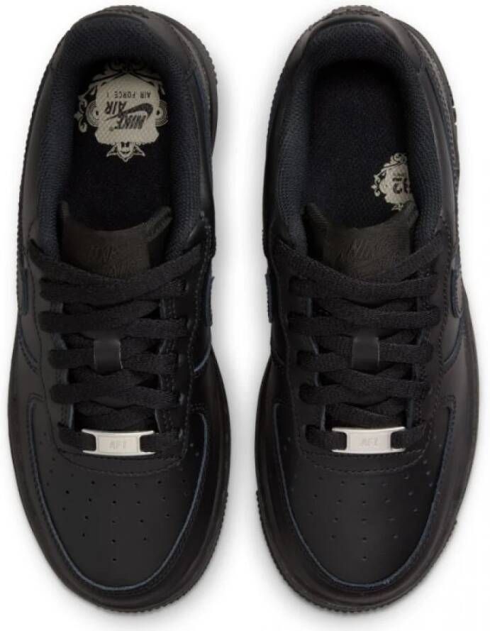 Nike Air Force 1 Zwarte Schoenen Black Dames