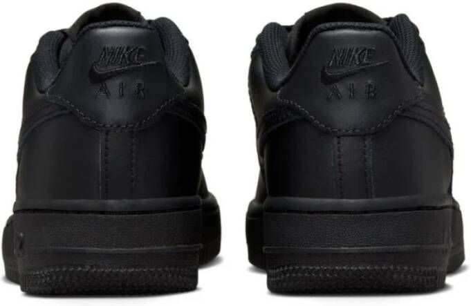 Nike Air Force 1 Zwarte Schoenen Black Dames