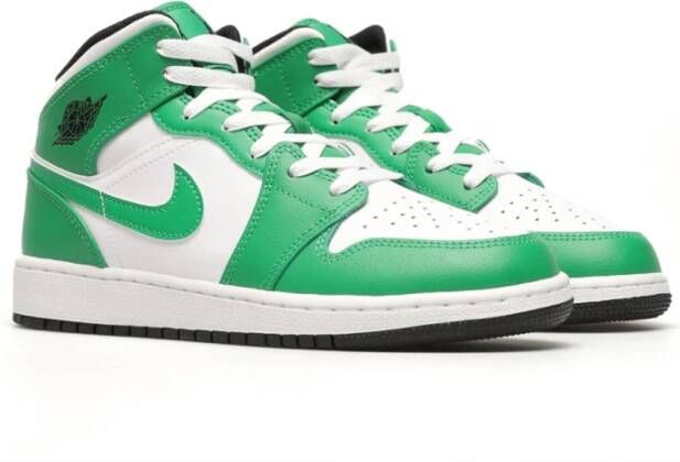 Nike Air Jordan 1 Mid Le Sneakers Groen Dames