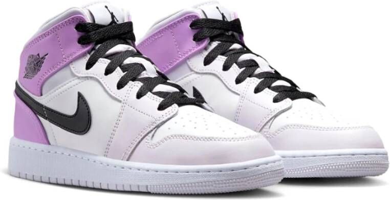 Nike Air Jordan 1 Mid Le Sneakers Paars Dames