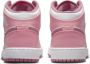 Nike Air Jordan 1 Mid Le Sneakers Roze Heren - Thumbnail 3