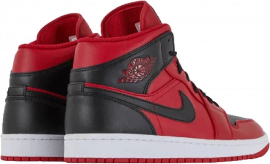 Nike Air Jordan 1 Mid Sneaker Rood Heren