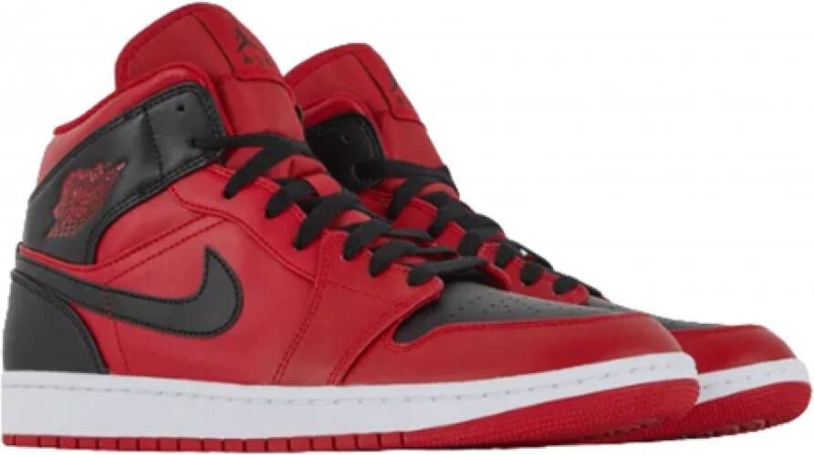 Nike Air Jordan 1 Mid Sneaker Rood Heren