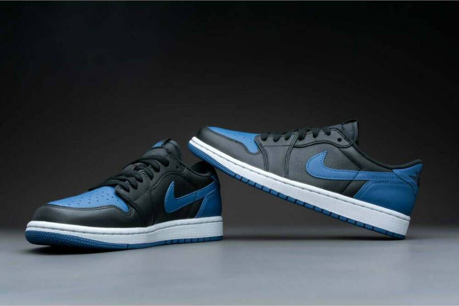 Nike Air Jordan 1 lage sneakers Blauw Heren