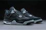 Nike Air Jordan 4 retro se zwart canvas Blauw Heren - Thumbnail 4