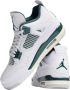 Nike Air Jordan 4 Retro Sneakers White Heren - Thumbnail 4