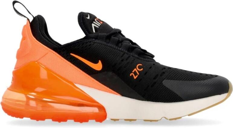 Nike Air Max 270 Sneaker Zwart Oranje Rood Multicolor Dames