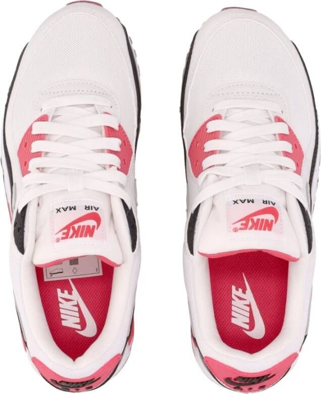 Nike Air Max 90 Lage Sneaker Wit Roze Zwart