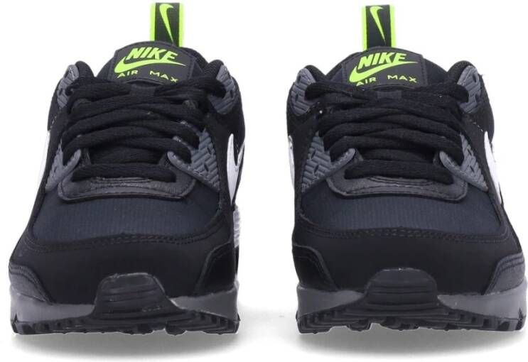 Nike Air Max 90 Lage Sneaker Zwart Wit Black Heren