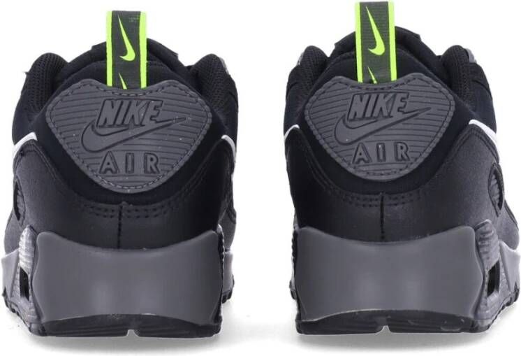 Nike Air Max 90 Lage Sneaker Zwart Wit Black Heren