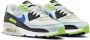 Nike Air Max 90 Lage Sneaker Blauw Wit Multicolor Dames - Thumbnail 7
