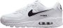 Nike Air Max 90 Lage Sneaker Wit Zwart White - Thumbnail 2