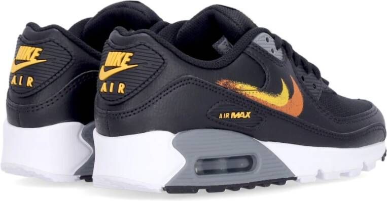 Nike Air Max 90 Zwart Oranje Goud Sneakers Black Heren