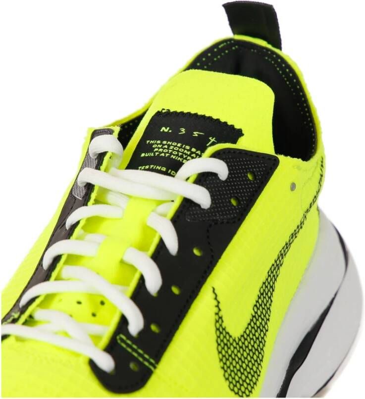 Nike Air Zoom-type Sneakers Zwart Wit Green Heren