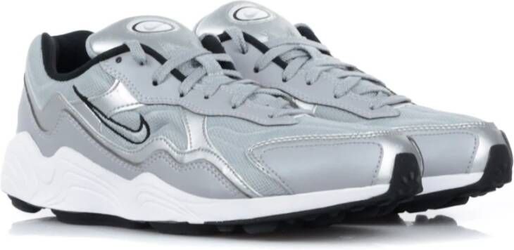 Nike Alpha Lage Sneaker Grijs Metallic Streetwear Gray Heren