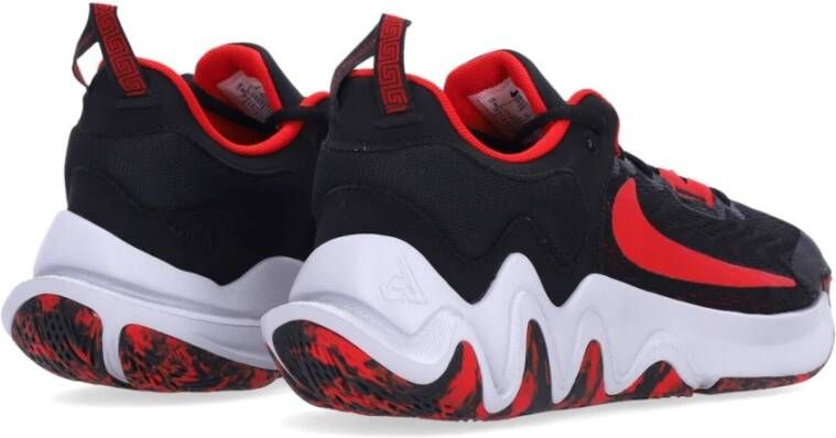 Nike Antetokoumpo Immortality Basketbalschoen Zwart Rood Grijs Black Heren