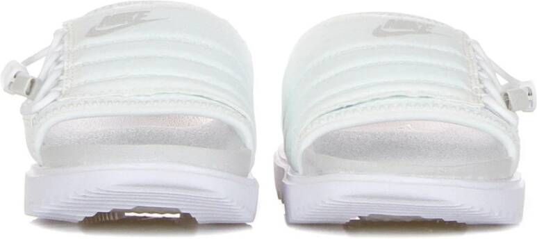 Nike Asuna Slide Pantoffels in Dust Wit White Dames
