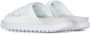 Nike Asuna Slide Pantoffels in Dust Wit White Dames - Thumbnail 8