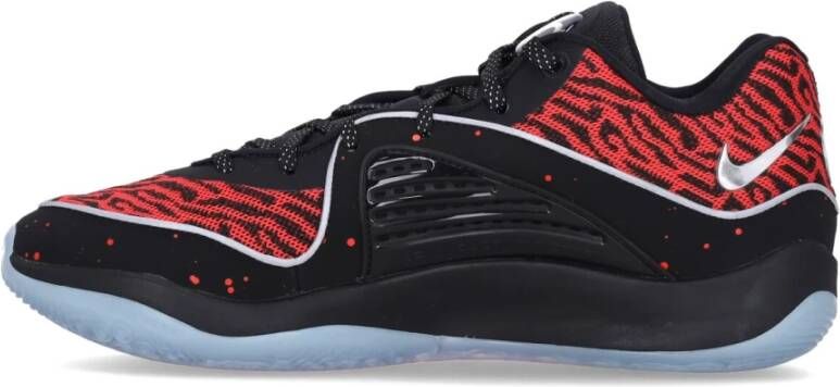 Nike Basketbalschoenen Kd16 Zwart Rood Zilver Multicolor Heren