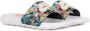 Nike Bedrukte Slide Slippers Zwart Wit Multicolor Dames - Thumbnail 5