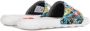 Nike Bedrukte Slide Slippers Zwart Wit Multicolor Dames - Thumbnail 6