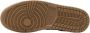 Nike Air Jordan 1 Low Bruin Beige Sneakers Dames Doos Zonder Deksel - Thumbnail 3