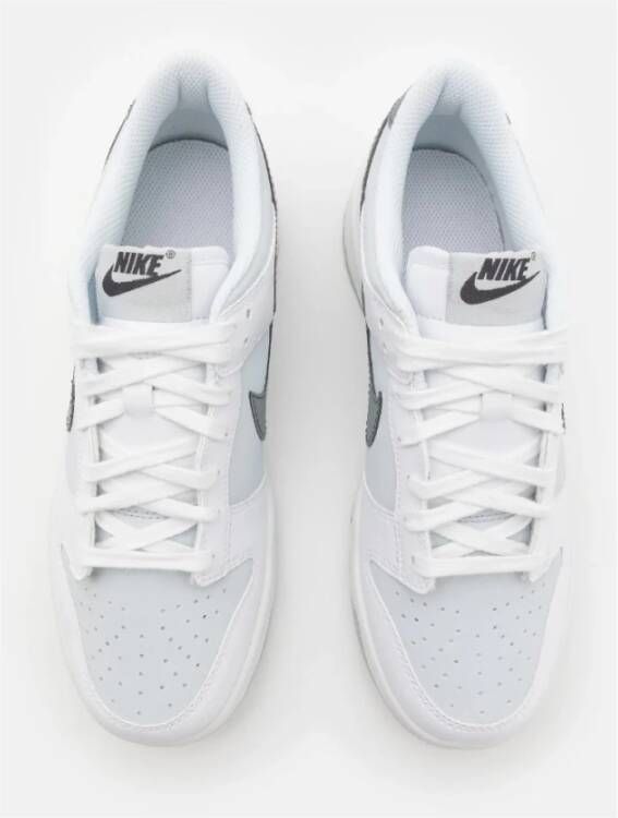 Nike Bianco Smoke Dunk Low Sneakers White Heren