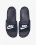 Nike Benassi JDI Heren Slippers en Sandalen Blue Synthetisch Foot Locker - Thumbnail 13