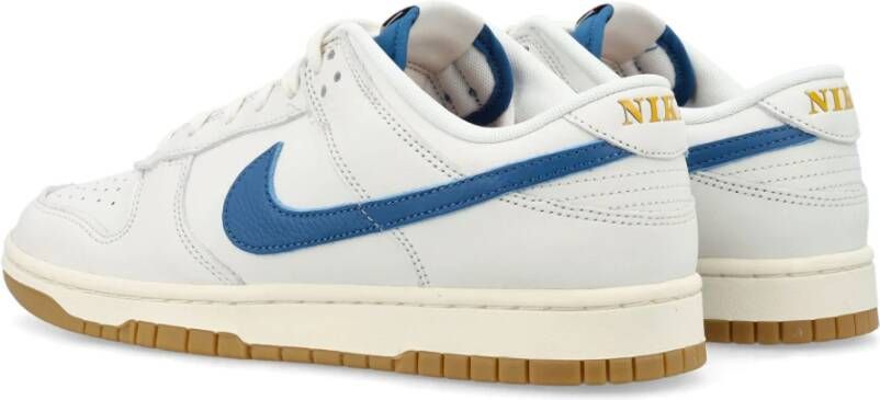 Nike Blauwe Zeil Sneakers Dunk Low Stijl White Dames