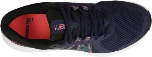 Nike Blauwe Textiele Hardloopschoenen Multicolor Heren