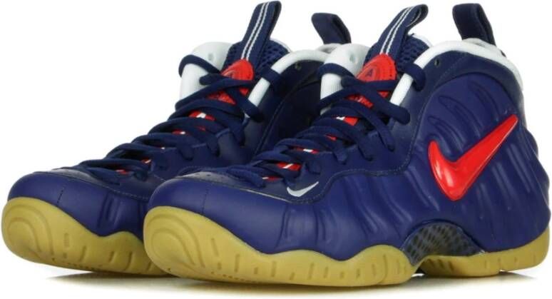 Nike Air Foamposite Pro Blue Void University Red-Gum Light Brown - Foto 4