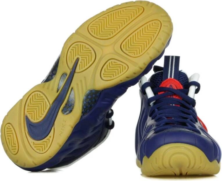 Nike Air Foamposite Pro Blue Void University Red-Gum Light Brown - Foto 9