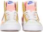 Nike Blazer Mid 77 Hoge Sneaker Oranje Wit Multicolor Dames - Thumbnail 4