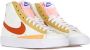 Nike Blazer Mid 77 Hoge Sneaker Oranje Wit Multicolor Dames - Thumbnail 5