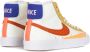 Nike Blazer Mid 77 Hoge Sneaker Oranje Wit Multicolor Dames - Thumbnail 6