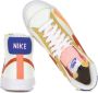 Nike Blazer Mid 77 Hoge Sneaker Oranje Wit Multicolor Dames - Thumbnail 10