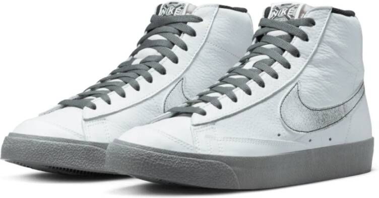 Nike Blazer Mid'77 Leren Sneakers White Heren