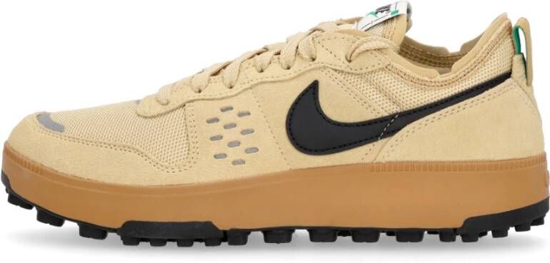 Nike Bruin Flax Lage Sneaker Stadion Groen Beige Heren