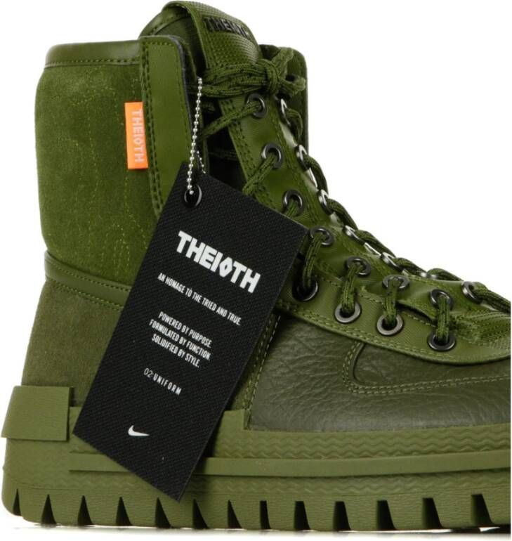 Nike Buitenschoen in olijf zwart groen Green Heren