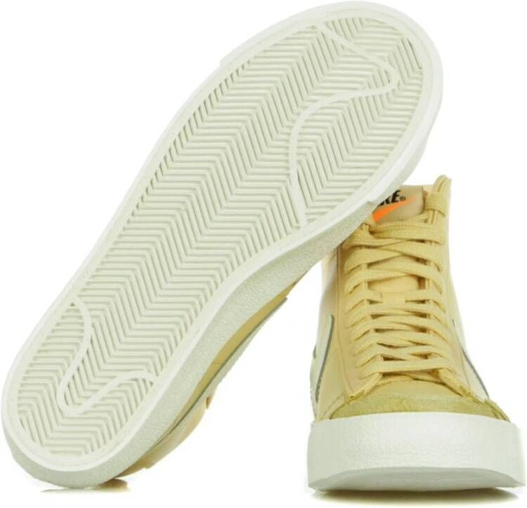 Nike Canvas Hoge Sneakers voor Vrouwen White Dames