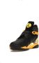 Jordan Air 8 Retro Sneakers Basketbalschoenen Schoenen Zwart Geel CI1236 - Thumbnail 4