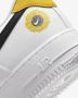 Nike Air Force 1 '07 Lv8 White Black Dark Sulfur Opti Yellow Schoenmaat 39 Sneakers DM0118 100 - Thumbnail 8
