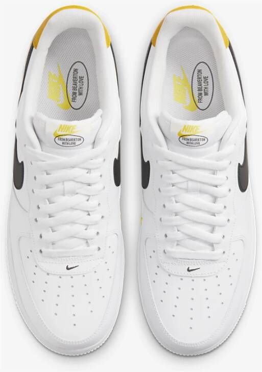 Nike Comfortabele Air-Sole Sneakers White Heren